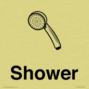 Dementia Shower sign